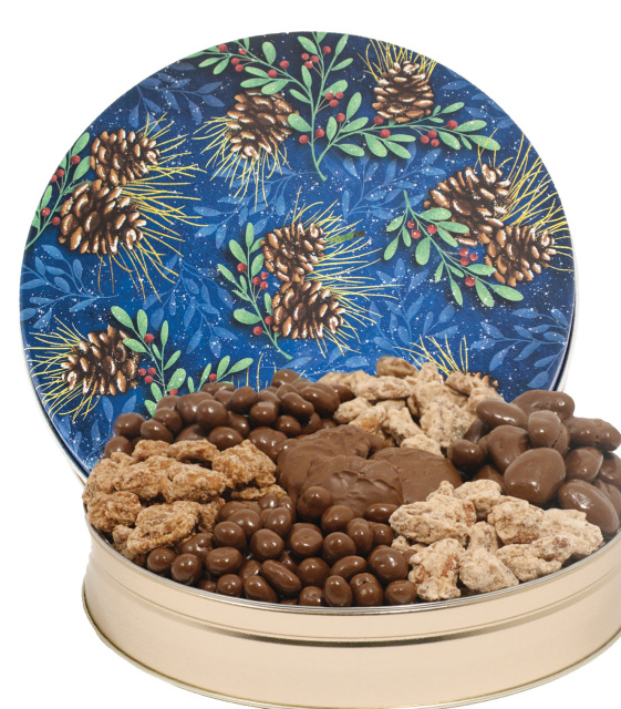 27 oz Festive Pine Sampler Tin - Save Almost 30%